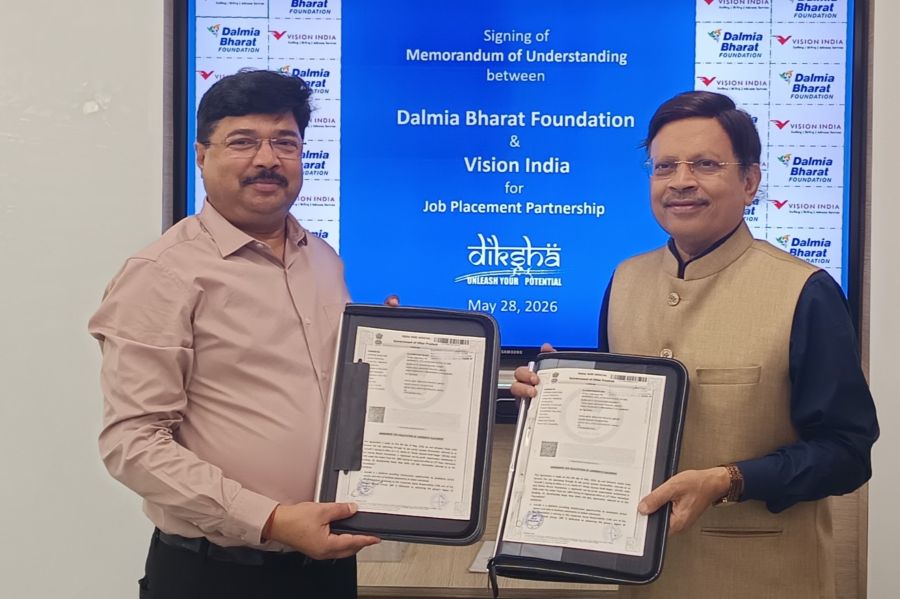 Dalmia Bharat Foundation Partners with Vision India to Expand Employment Opportunities for DIKSHa-Trained Youth